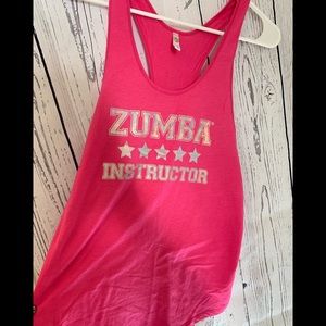 Pink Zumba Fitness Tank